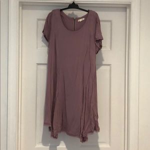 Medium Silence and Noise Lavendar Swing Dress